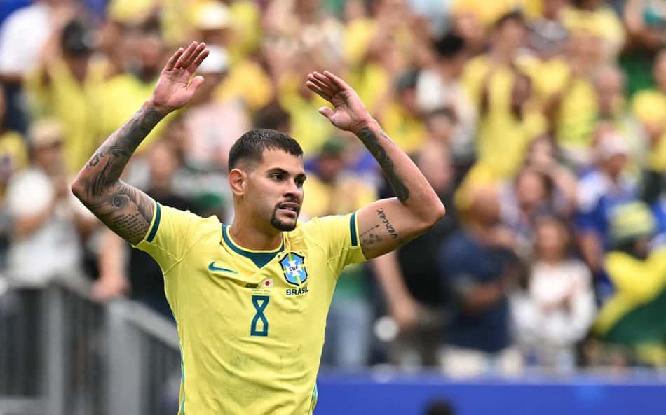 Bruno Guimarães revela pedido de Ancelotti em classificação do Brasil