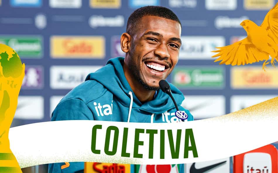 AO VIVO: Assista à coletiva de Rayan, craque da Seleção Brasileira