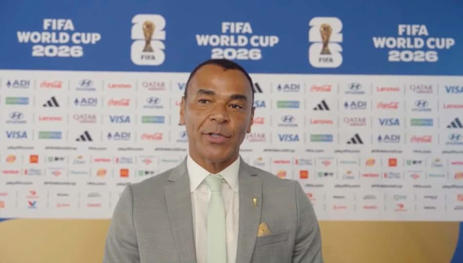 Cafu dá entrevista para a Fifa