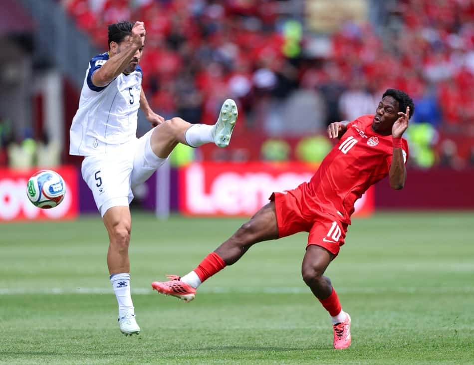 Canadá e Bósnia empataram em Toronto pela Copa do Mundo  (Foto: Francois Nel/Getty Images/via 