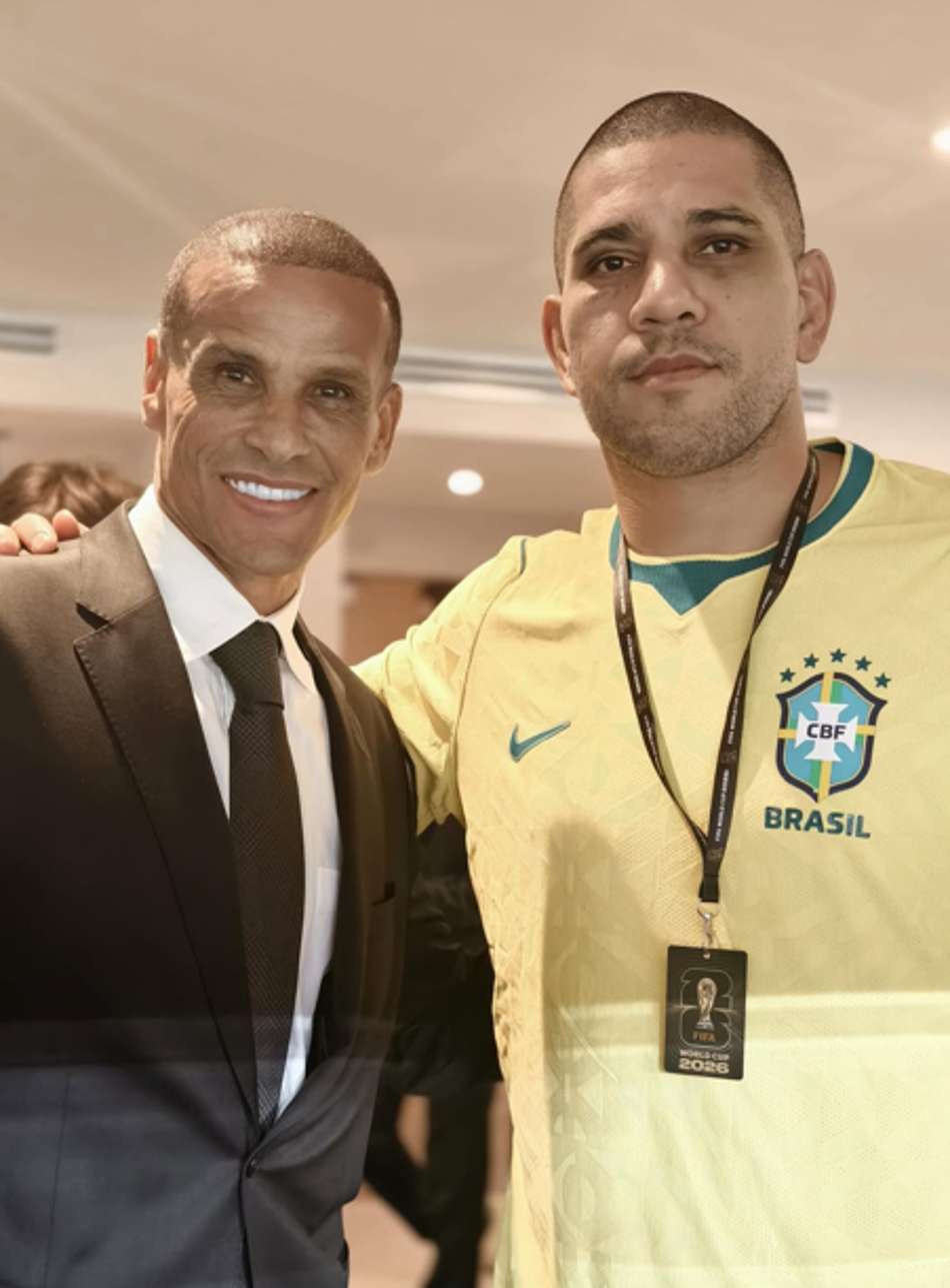 Poatan e Rivaldo (Foto: Divulgação/ Poatan)