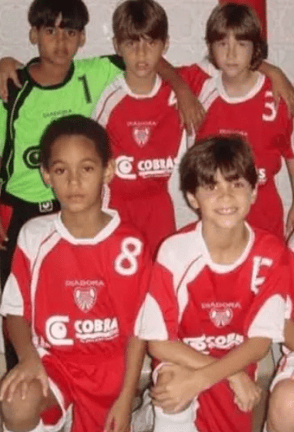 Matheus Cunha nos tempos de Futsal (Foto: Arquivo Pessoal)