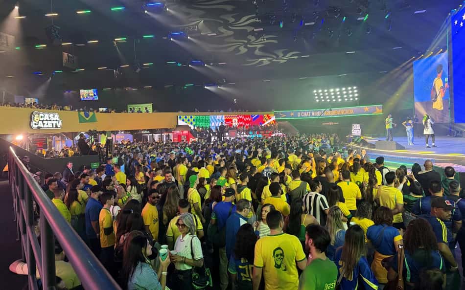 Confira como foi a estreia da Seleção Brasileira na Casa CazéTV