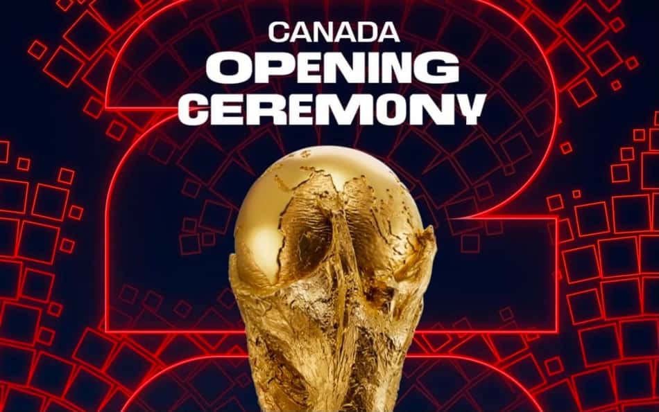 Cerimônia de abertura da Copa no Canadá