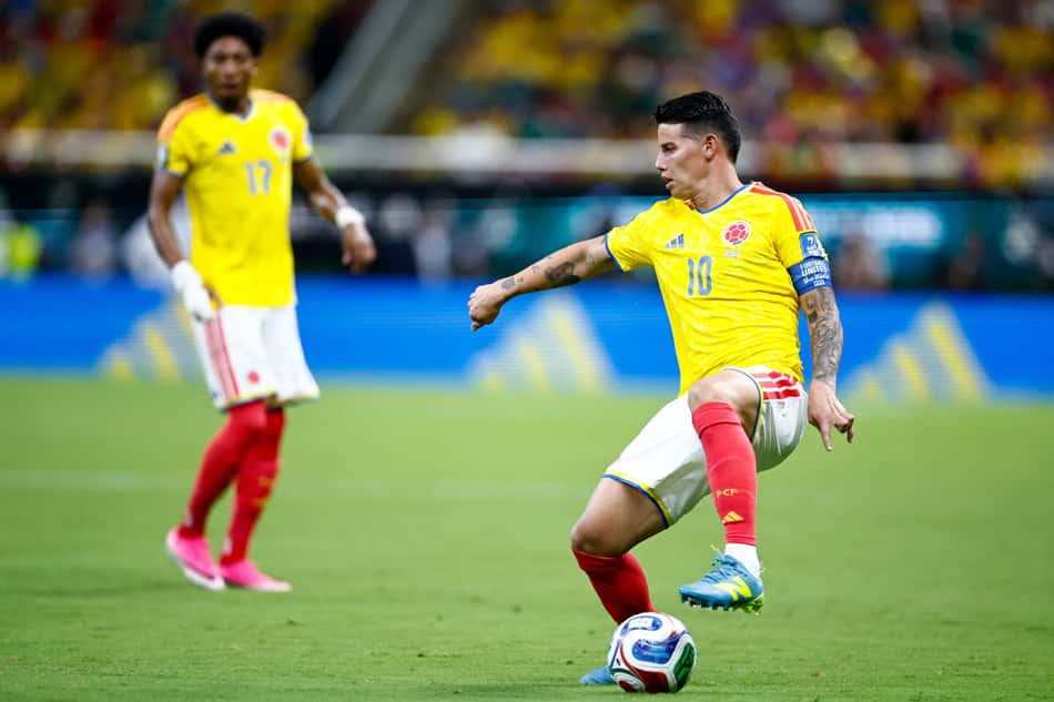 Colômbia na Copa do Mundo com James Rodríguez