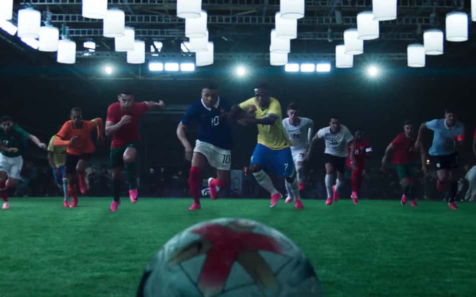 Cristiano Ronaldo, Vini Jr. e Mbappé estrelam 'comercial de cinema' da Copa; veja vídeo