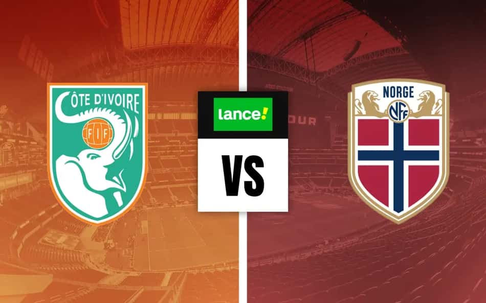 Escudos de Costa do Marfim x Noruega para Palpites da Copa do Mundo