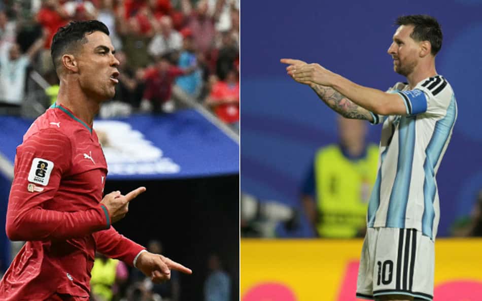 Cristiano Ronaldo e Messi travam corrida pelo milésimo gol