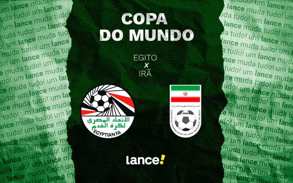 Egito x Irã: onde assistir, horário e escalações do jogo da Copa do Mundo