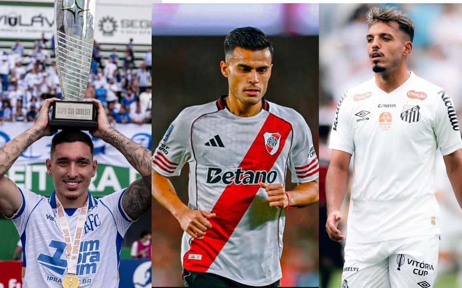 Emprestados do Atlético (Reprodução Instagram jogadores)