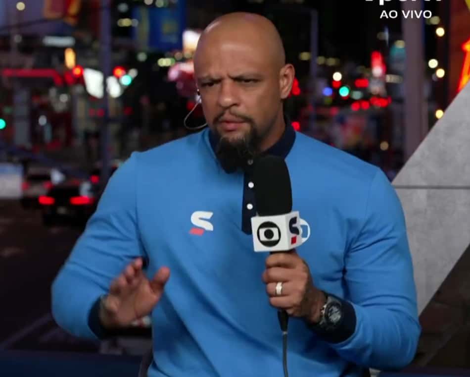 Felipe Melo utilizou as redes para criticar o atual comandante do Fluminense (Foto: Reprodução)