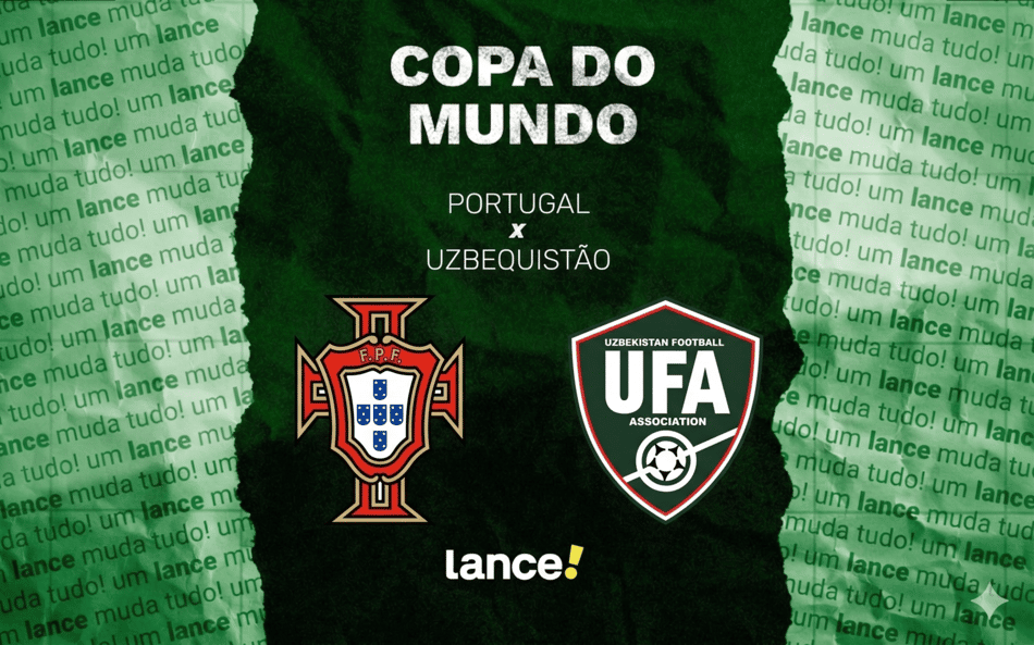 Portugal e Uzbequistão se enfrentam pela segunda rodada do Grupo K da Copa do Mundo de 2026