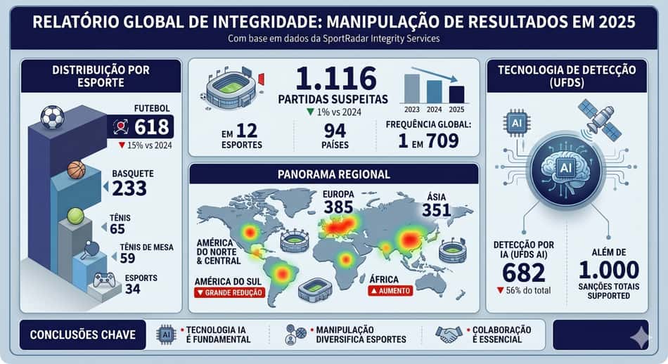 Gráfico gerado por IA com dados de relatório anual da SportRadar