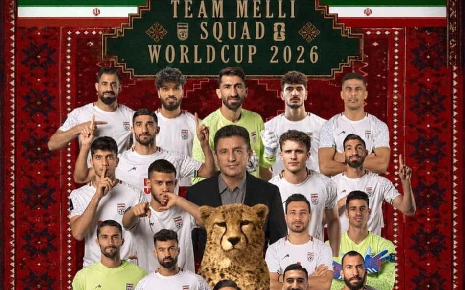 Convocação Seleção do Irã (Reprodução)
