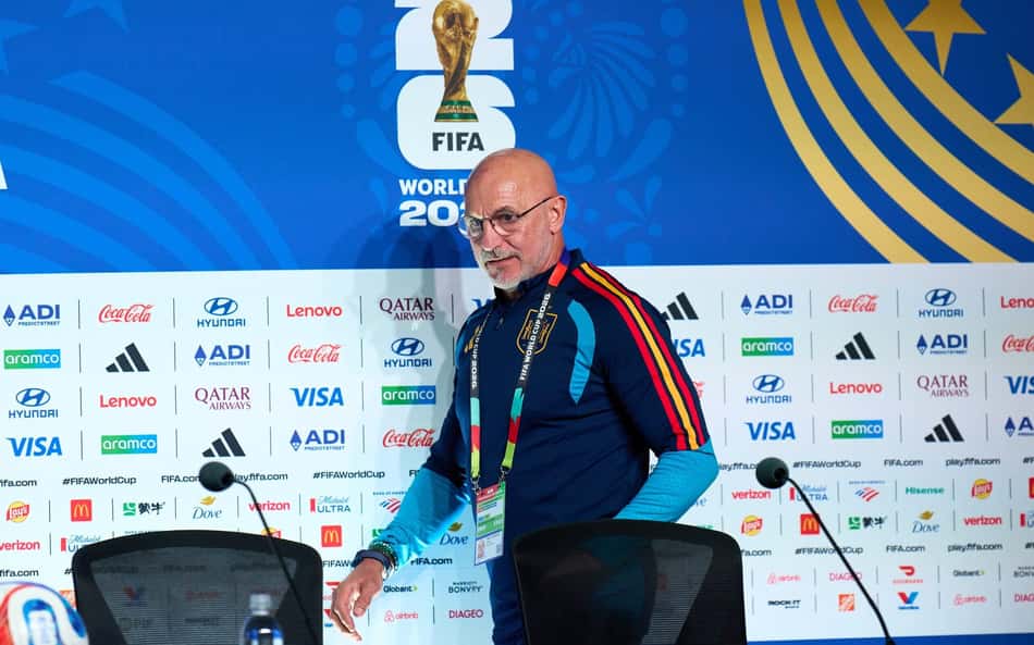 Luis de la Fuente, técnico da Espanha (Foto: Divulgação/RFEF)
