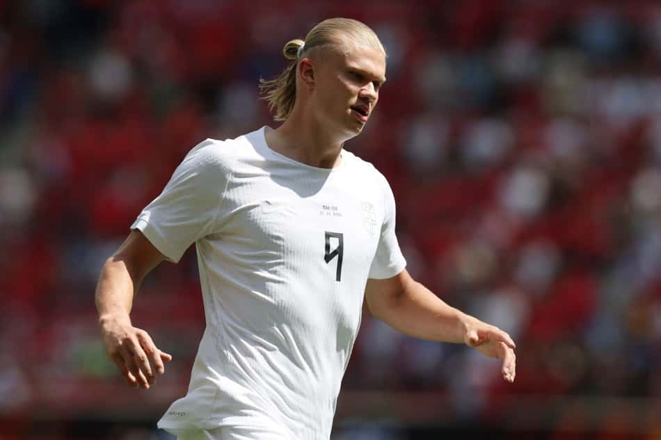 Haaland (Photo by Vincent Carchietta / GETTY IMAGES NORTH AMERICA / Getty Images via AFP)