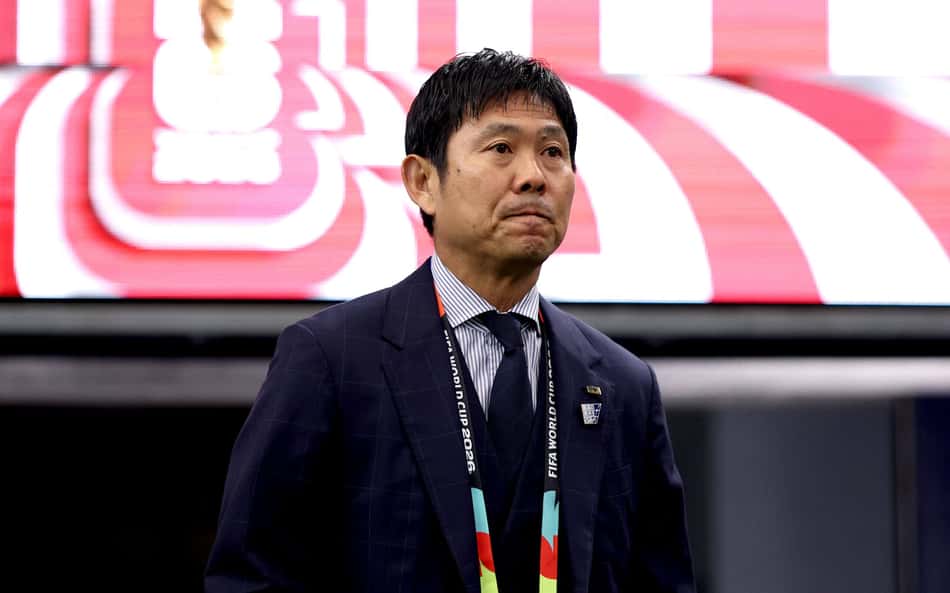 Hajime Moriyasu é treinador do Japão na Copa do Mundo de 2026
