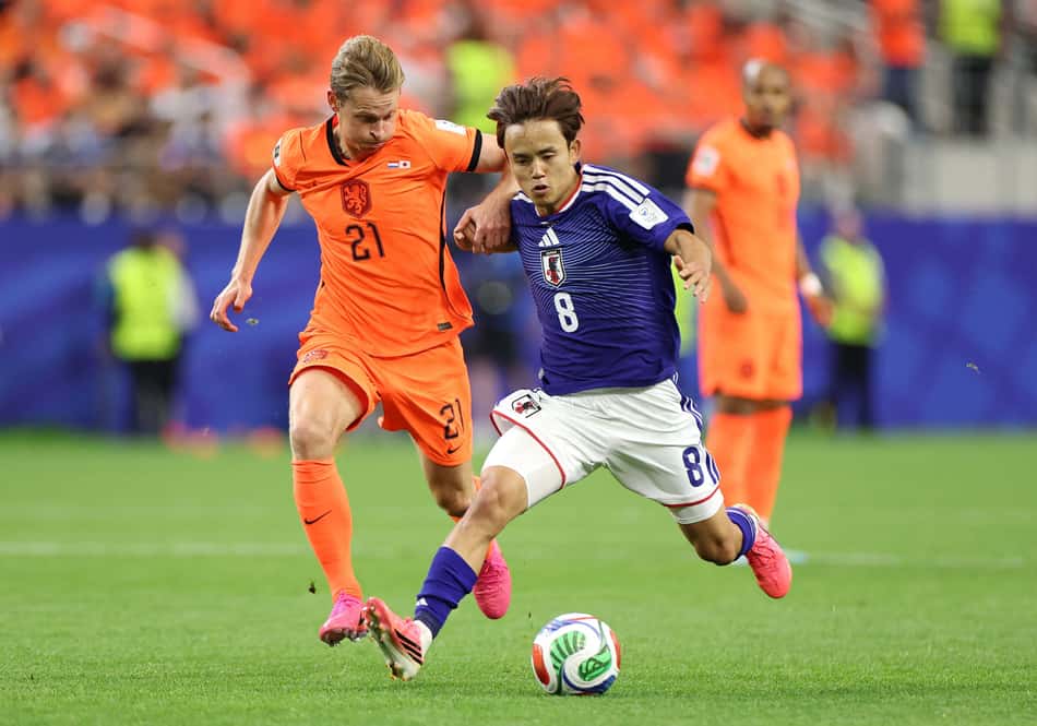 Holanda e Japão empataram em 2 x 2 na 1ª rodada da Copa no Mundo