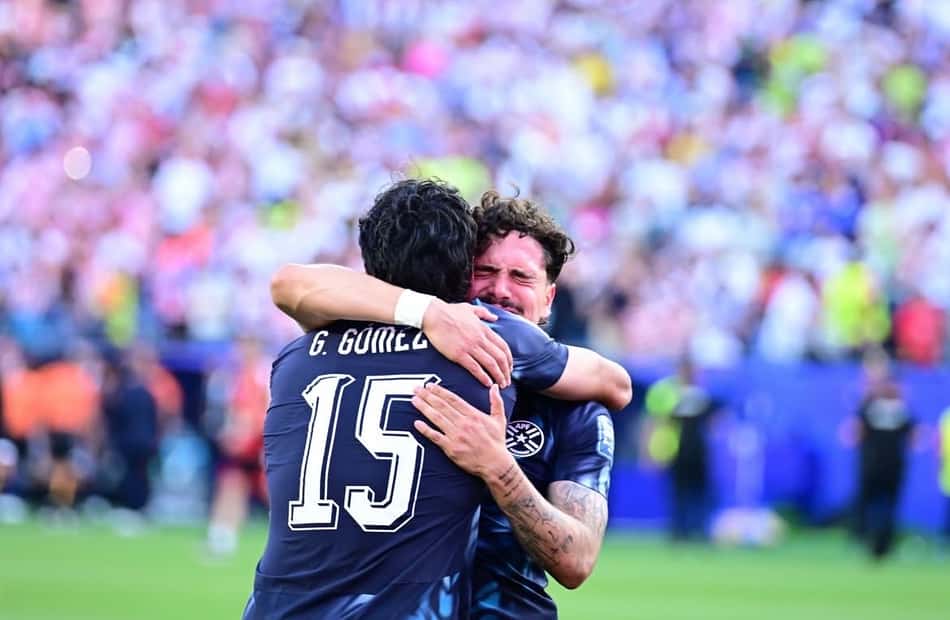 Paraguai derrotou a Alemanha nas 16avos de final (Foto: ABDULHAMID HOSBAS / ANADOLU / ANADOLU VIA AFP)
