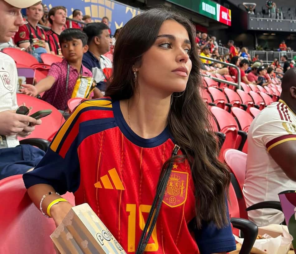 Inés García, namorada de Lamine Yamal (reprodução instagram Inés García)