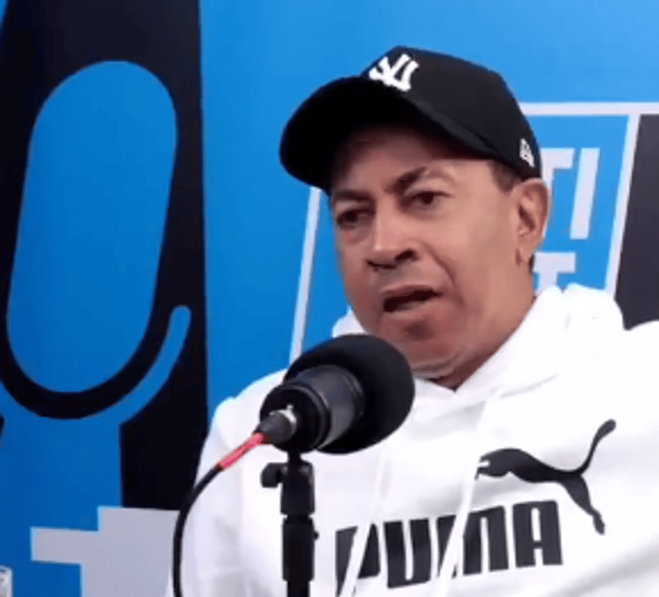 Ex-lateral Júnior Nagata, falando em Podcast