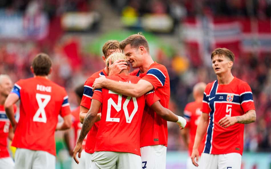 Noruega veste jogadores de Vikings em foto da Copa do Mundo 2026