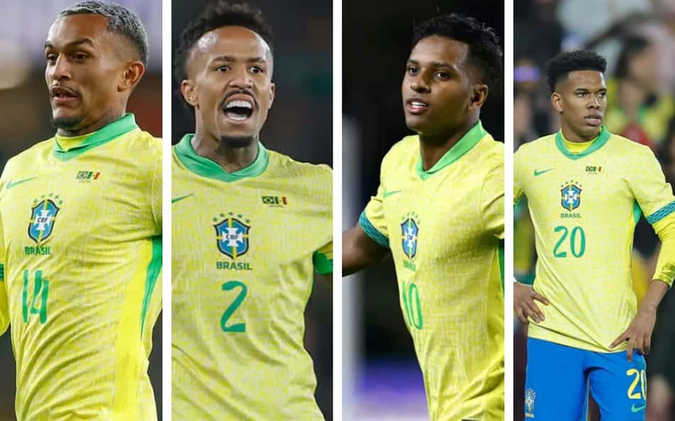 Jogadores da Seleção cortados da Copa