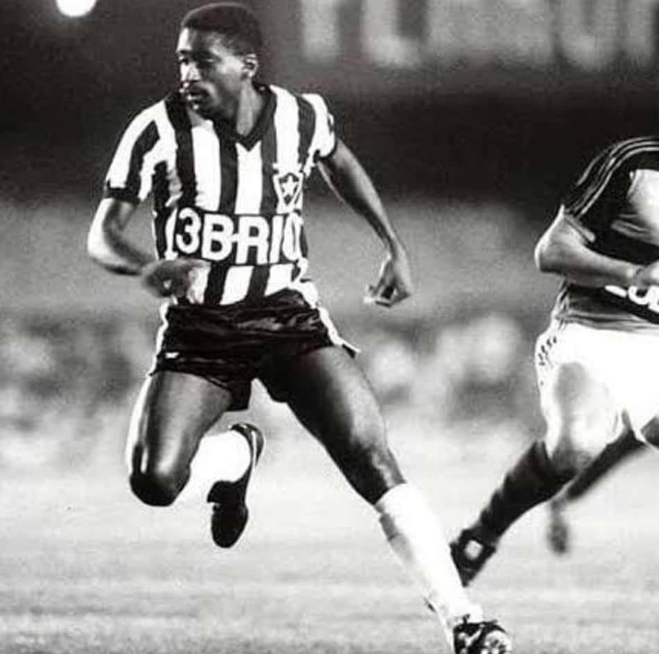 Josimar em campo pelo Botafogo (Foto: Arquivo pessoal)