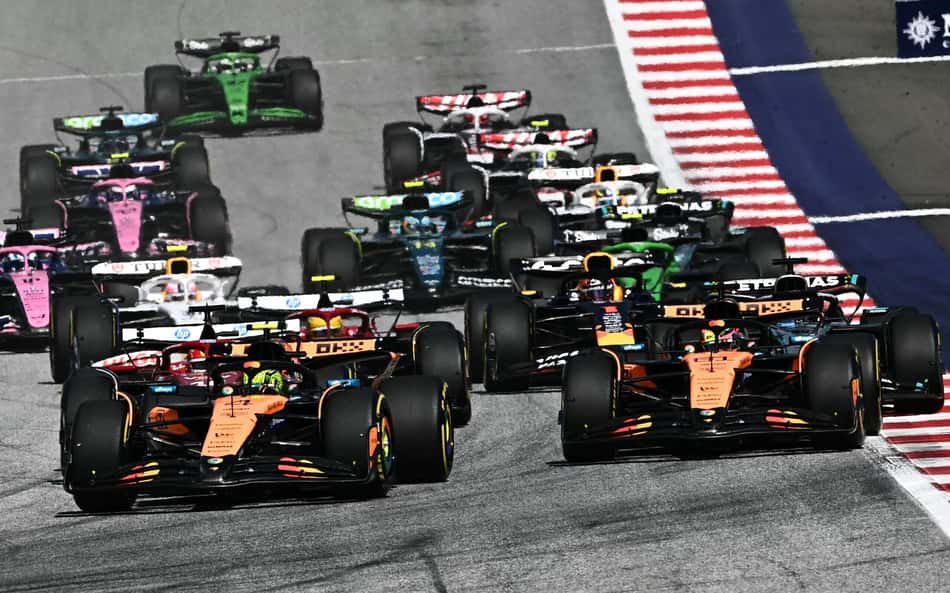 Fórmula 1 hoje: horários e onde assistir ao GP da Áustria nesta sexta-feira (26)
