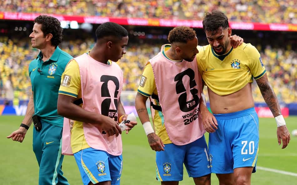 Lesões voltam a assombrar a Seleção Brasileira na Copa do Mundo