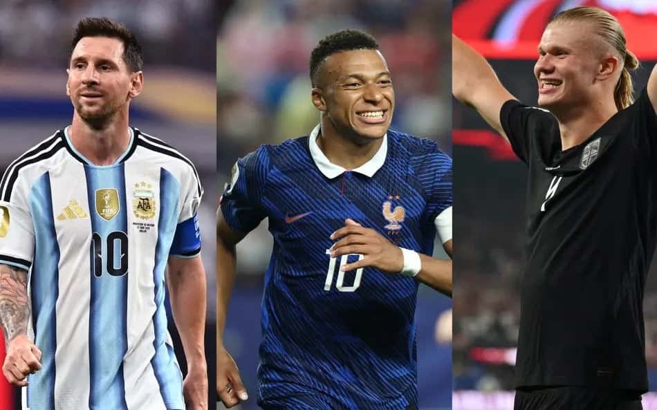 Copa dos craques: Messi, Mbappé e Haaland 'sobram' nos primeiros jogos