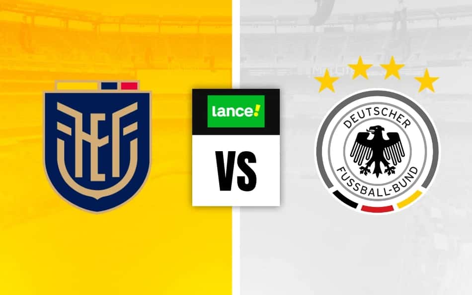 Escudos de Equador e Alemanha para Palpites na Copa do Mundo