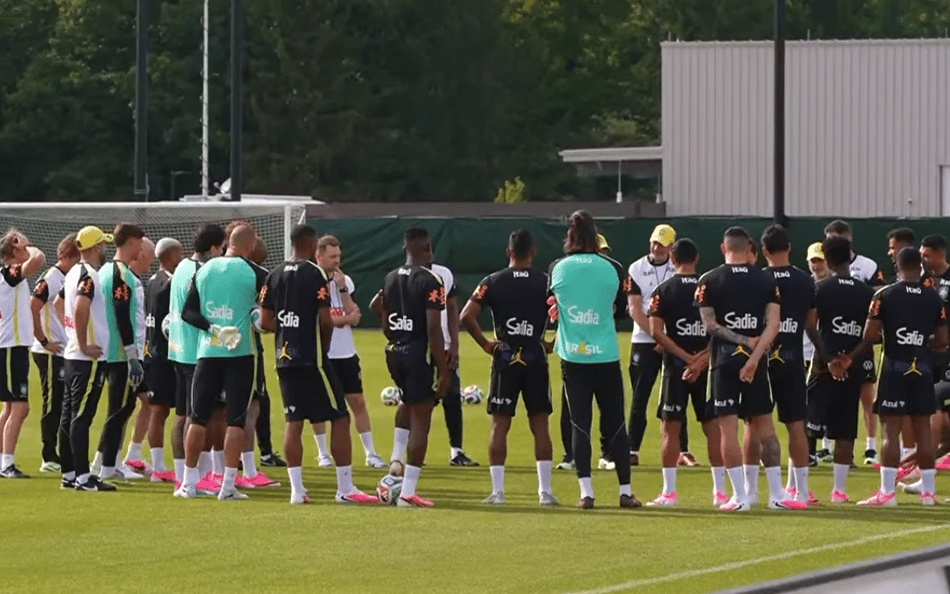 Com Neymar no grupo, Seleção realiza primeiro treino nos EUA