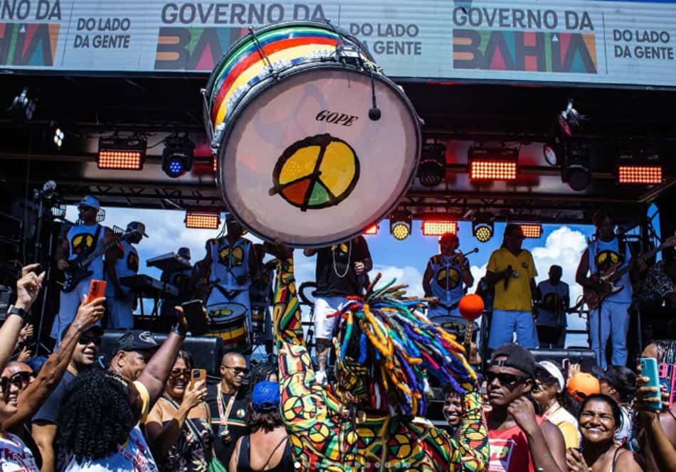 Olodum terá participações em transmissões do SBT em jogos da Seleção Braisleira na Copa do Mundo (Foto: Reprodução)