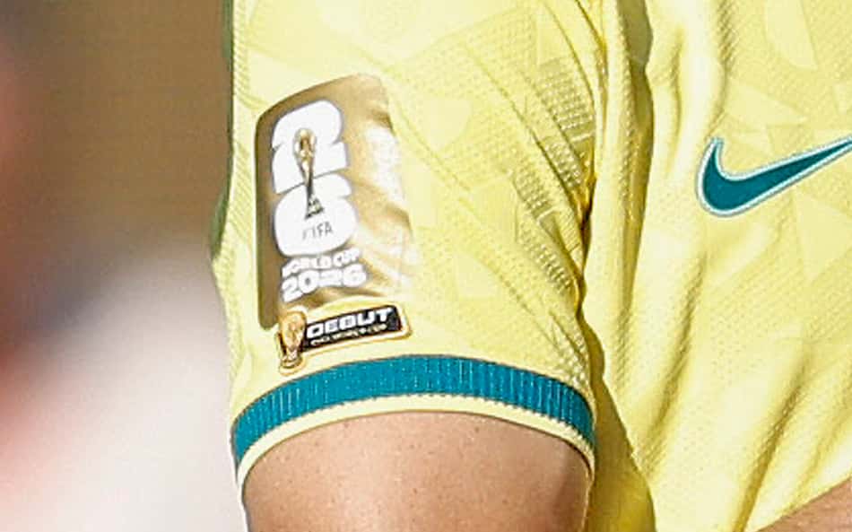 Patch usado pelos estreantes da Seleção em Copa do Mundo