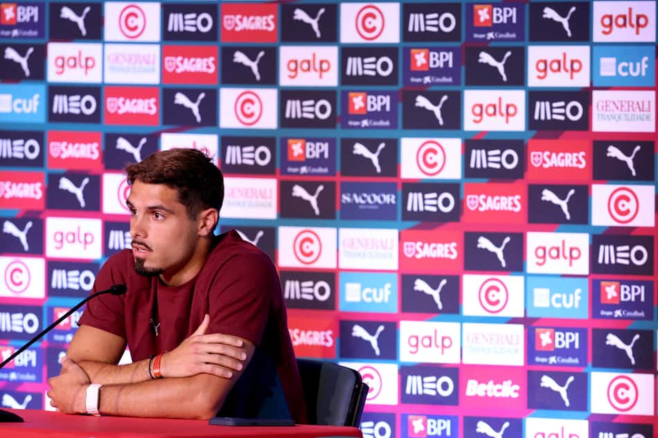 Pedro Neto em coletiva