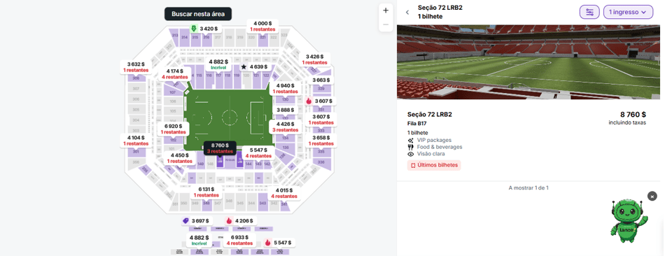 Ingressos para Portugal e Colômbia na Copa do Mundo ultrapassam R$ 40 mil em sites de revenda