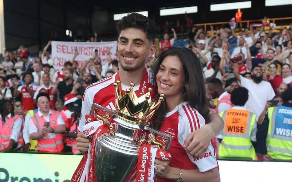 Quem é Sophia Weber, esposa de Kai Havertz?