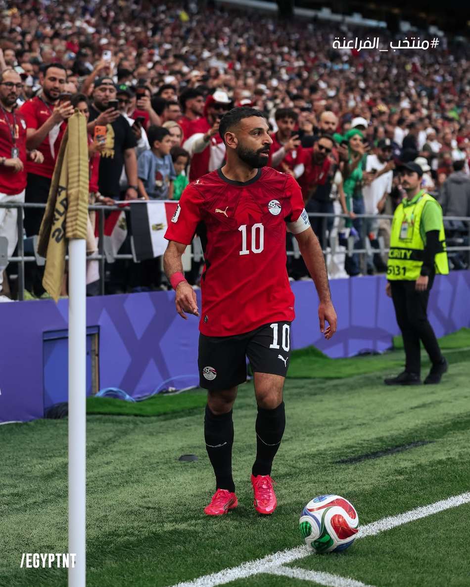 Salah está próximo de marcar 70 gols pela Seleção do Egito. (Foto: Divulgação/Instagram)