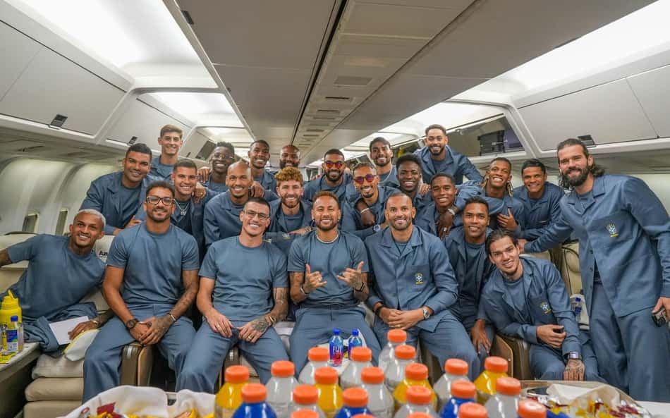 Seleção Brasileira desembarca nos Estados Unidos