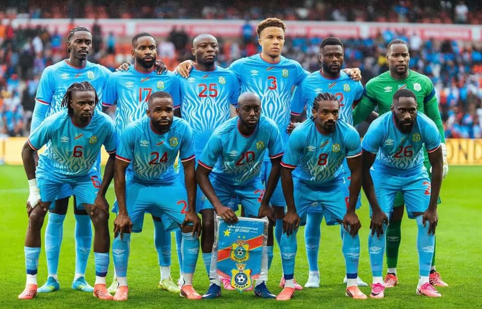 Seleção RD Congo (Reprodução Instagram Federação RD Congo)