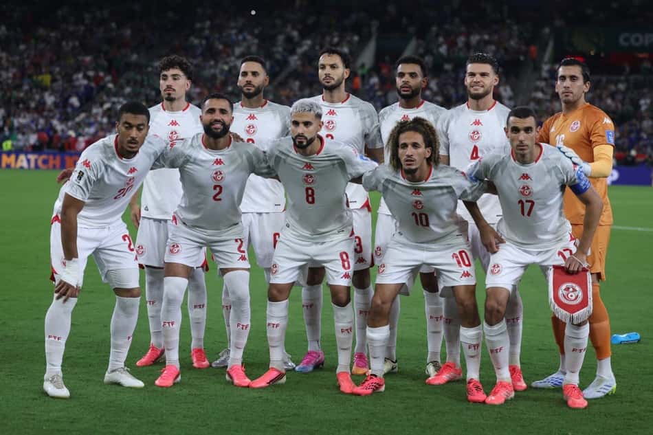 Seleção Tunísia (Foto:  Julio Cesar AGUILAR / AFP)