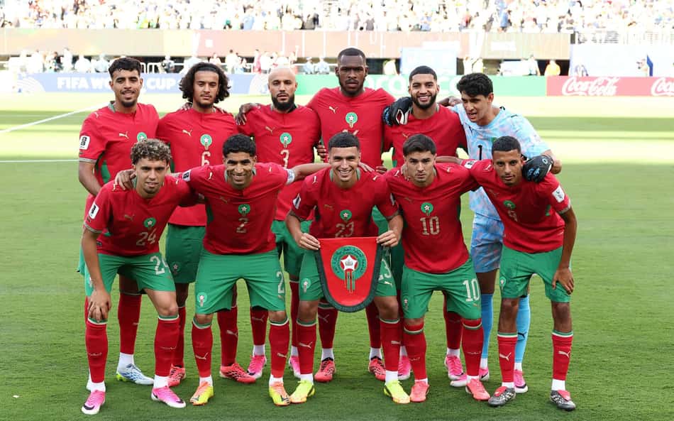 Na estreia da Copa contra o Brasil, Marrocos jogou com 11 jogadores nascidos fora do país