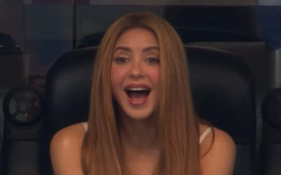 Shakira em Argentina x Áustria