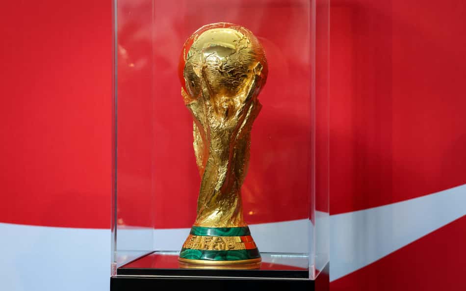 Taça - troféu da Copa do Mundo
