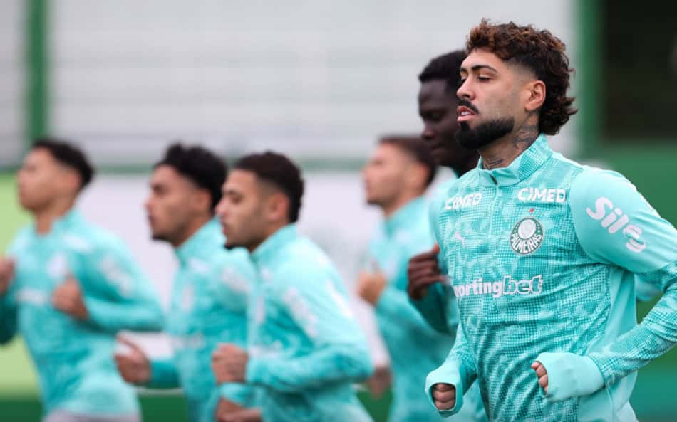 Treino do Palmeiras na Academia de Futebol
