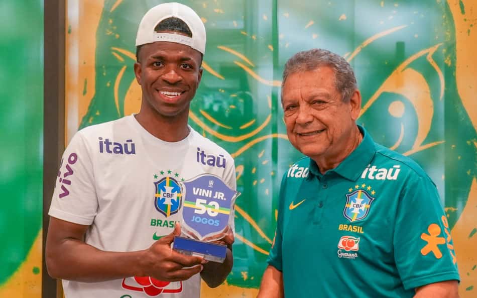 Artilheiro do Brasil na Copa, Vini Jr diz: 'Sabia que iria brilhar'