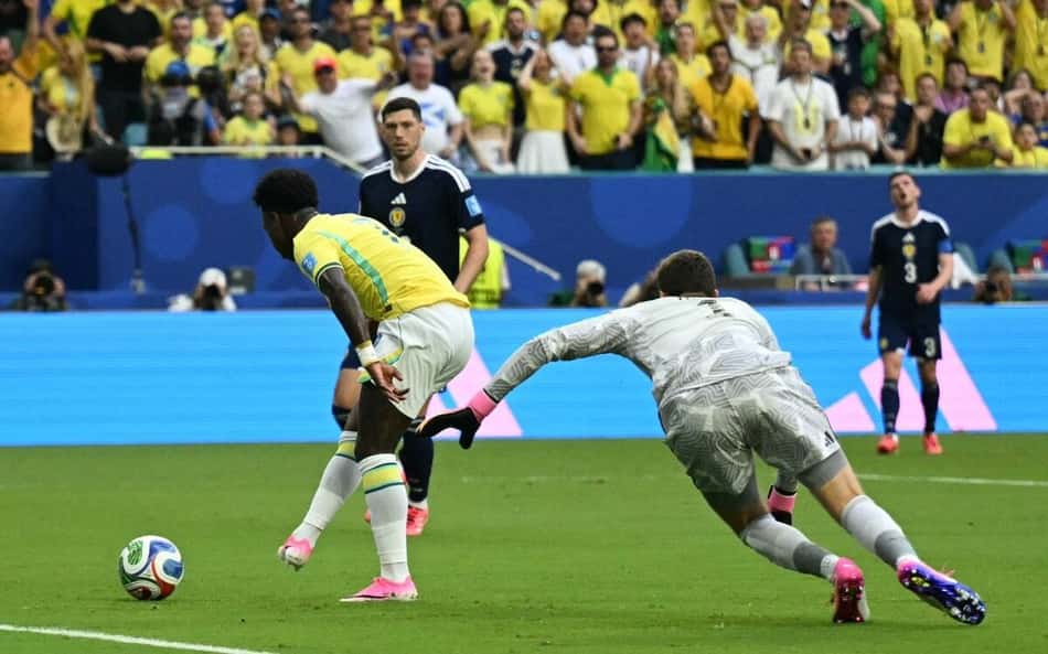 Quantos gols Vini Jr tem em Copas do Mundo?