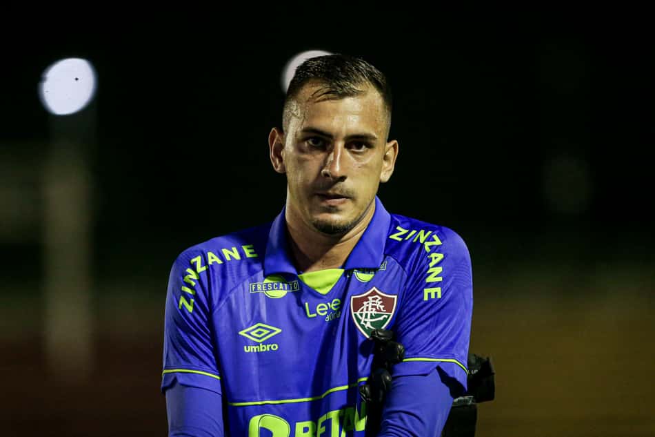 Vitor Eudes em ação pelo Fluminense