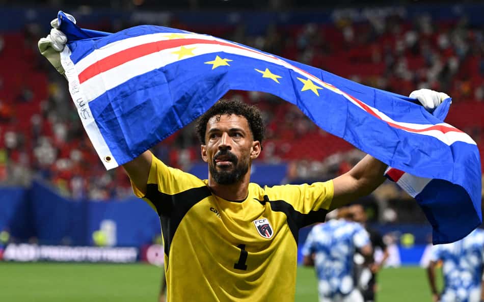 Vozinha, goleiro do Cabo Verde, fenômeno da Copa do Mundo